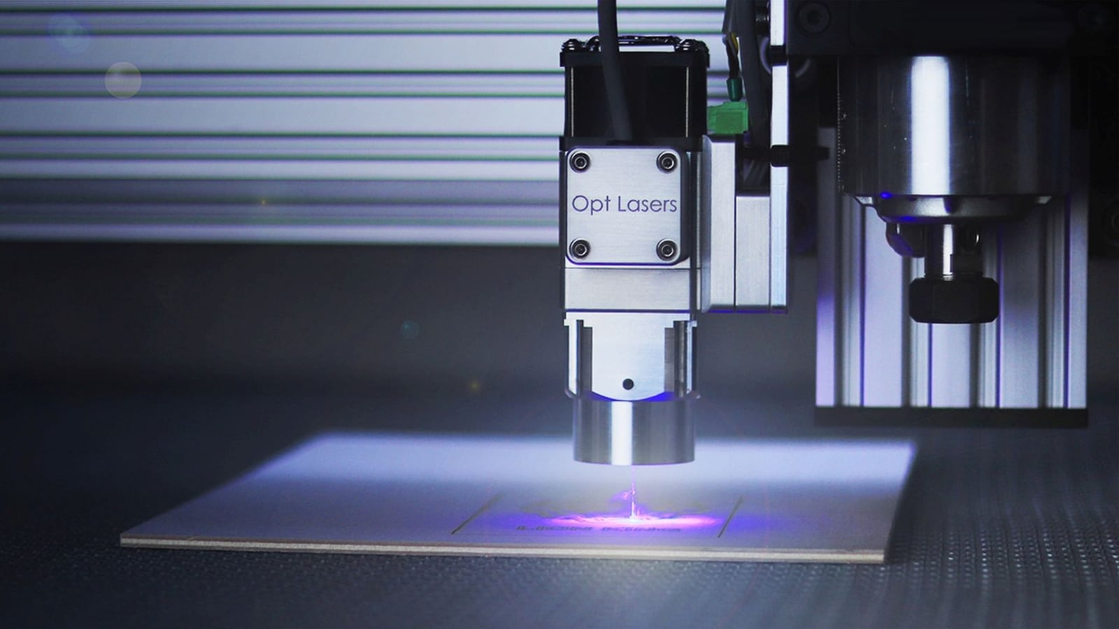 Modern laser workshop in Graz with professional machinery and natural daylight